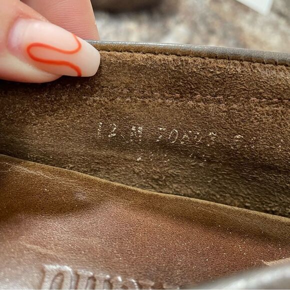 Timberland Brown Leather Slip On Loafers - Picture 9 of 9